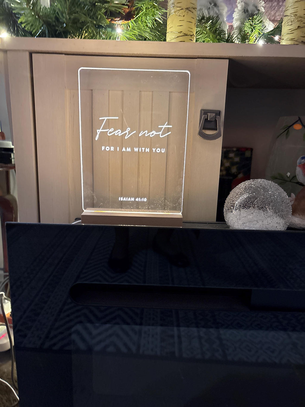 Bible Verse LED Light • Custom LED Night Light • Favorite Bible Verse • LED Frame • New Home Gift • Christmas Gift Christian • BVL01