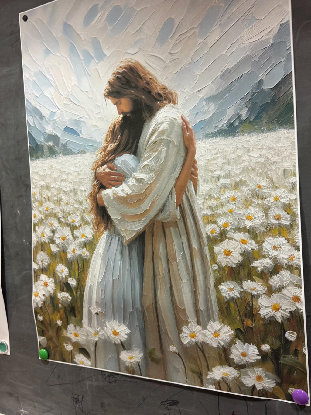 His Love, Christian Wall Art, Jesus Hugging Woman, Jesus Art, LDS Prints, Bible Art, Jesus with Woman, Jesus Wall Art, Christian Printable