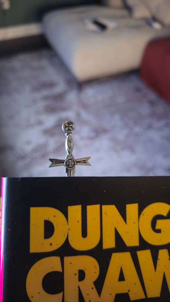 Sword Bookmarks with Clip, Sword Bookplates, Pack of Three or Four | Medieval Fantasy Blades and Daggers | Gifts for Him, Gift for Readers