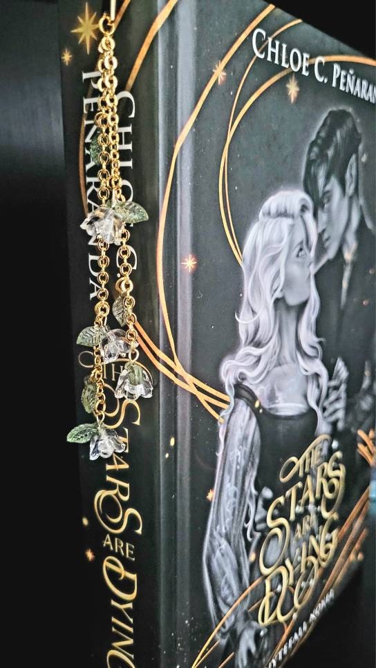 Flower bookmark Multiple colors available charm Metal bookmark Page marker bookmark charm Fairycore Floral Bookish gifts Book accessories