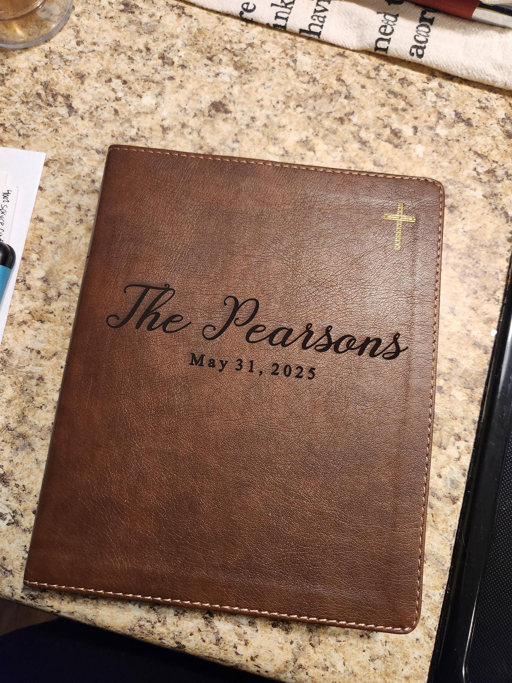 Personalized NIV Family Bible, Custom Engraved NIV Family Journaling Bible, Wedding Gifts, Christian Gifts, Family Bible for Wedding