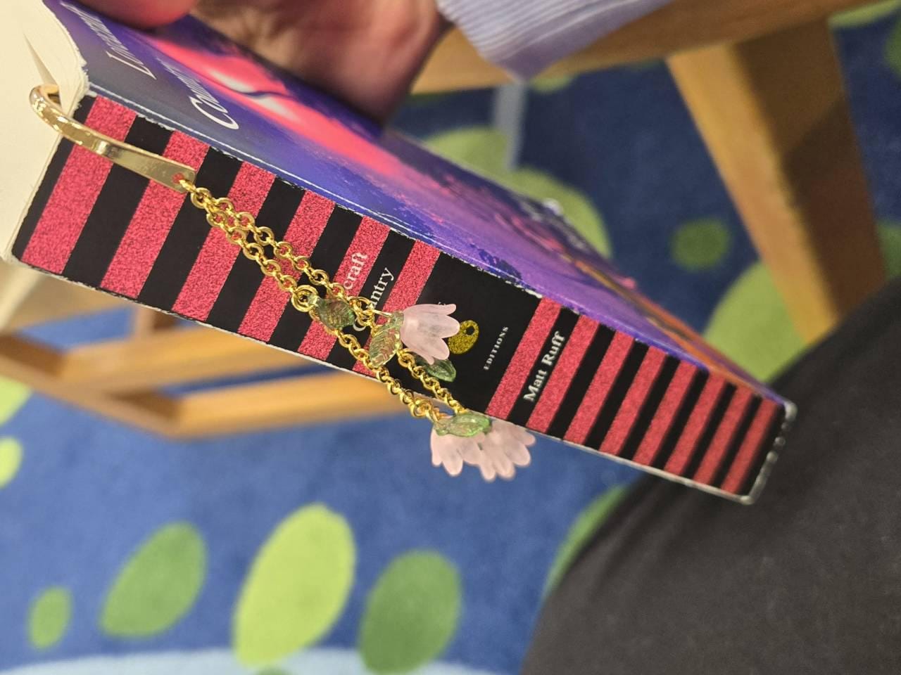 Flower bookmark Multiple colors available charm Metal bookmark Page marker bookmark charm Fairycore Floral Bookish gifts Book accessories