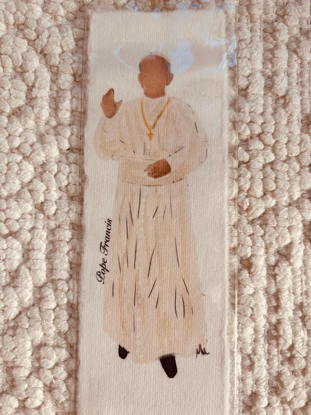 Watercolor Bookmarks Male Saints & Religious