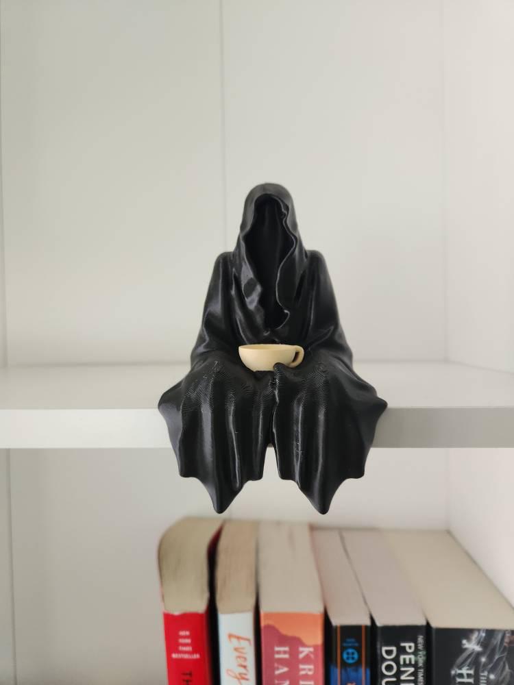 ACOTAR Suriel Bookshelf Accessory | Velaris Ghost Fantasy | Suriel Tea Court of Thorns