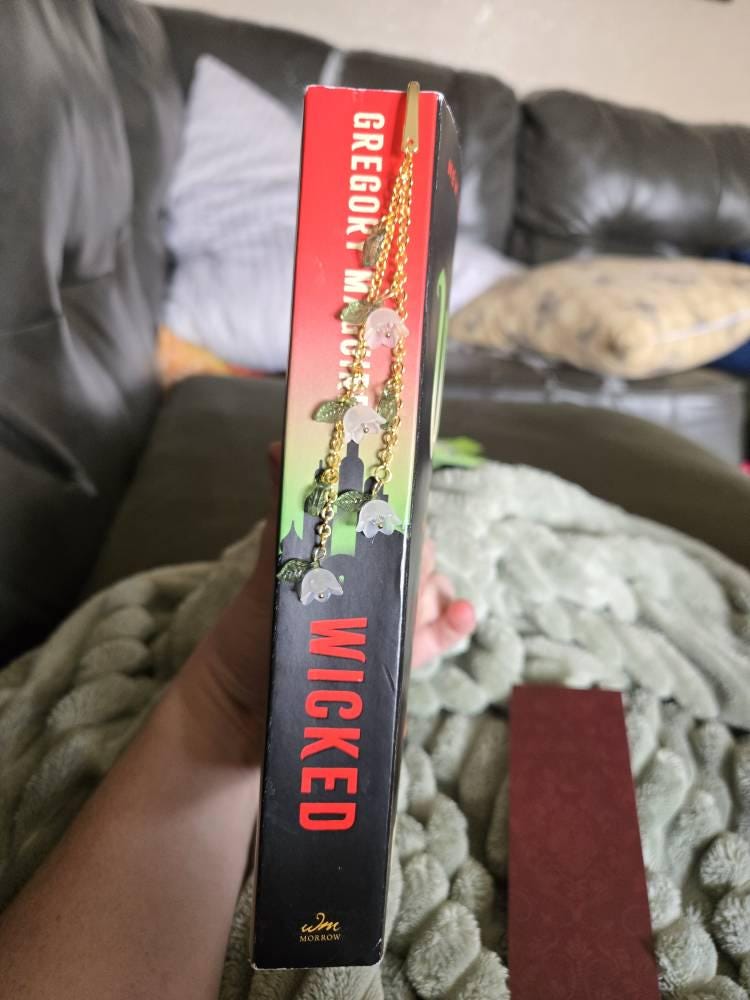 Flower bookmark Multiple colors available charm Metal bookmark Page marker bookmark charm Fairycore Floral Bookish gifts Book accessories