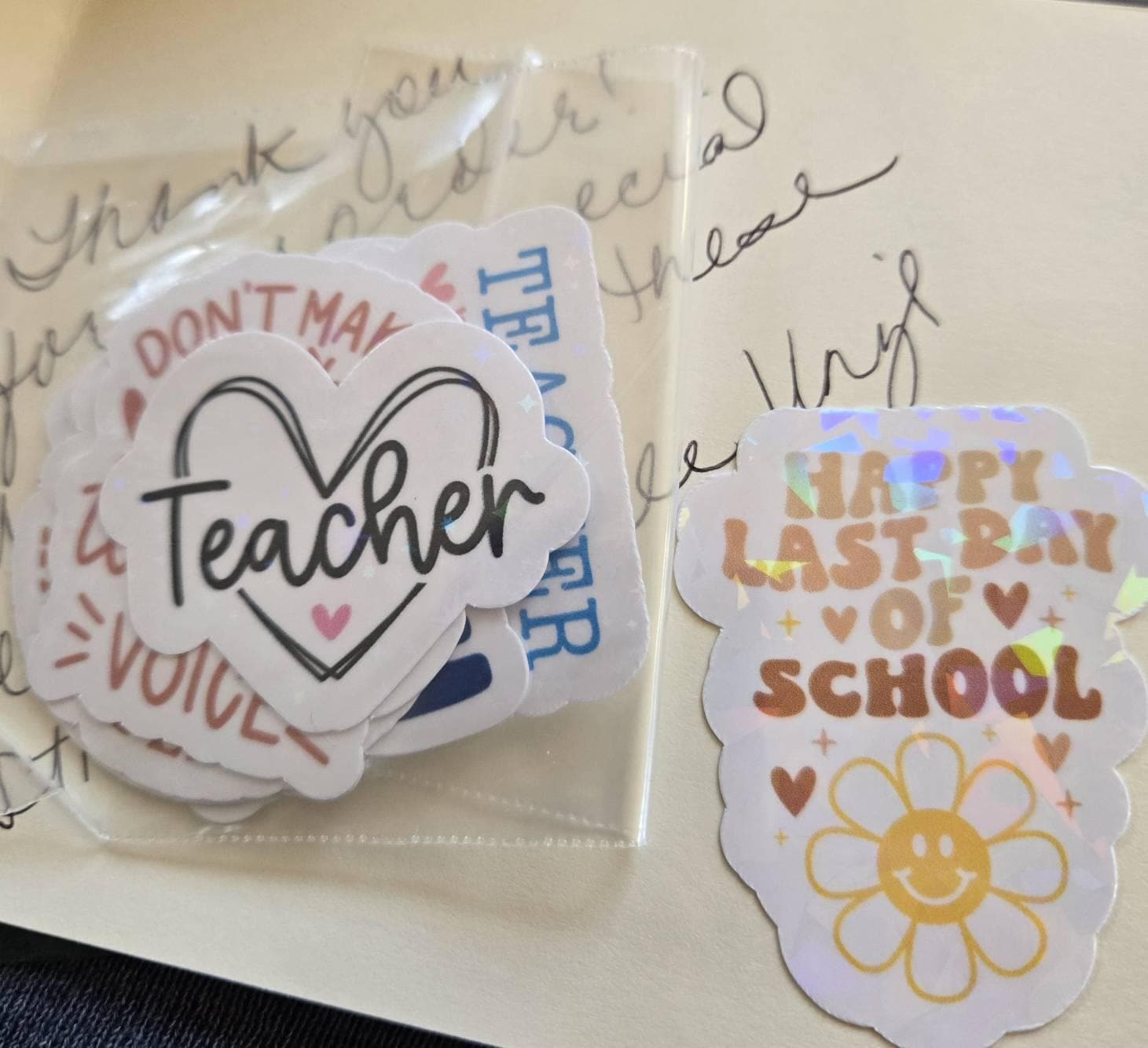 Teacher Stickers | Teacher Appreciation Stickers | Back to School | Teacher Gift | Build Your Own Sticker Pack | First Day Teacher Gift |