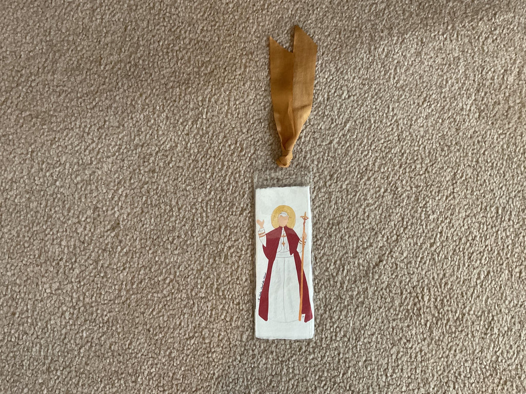 Watercolor Bookmarks Male Saints & Religious