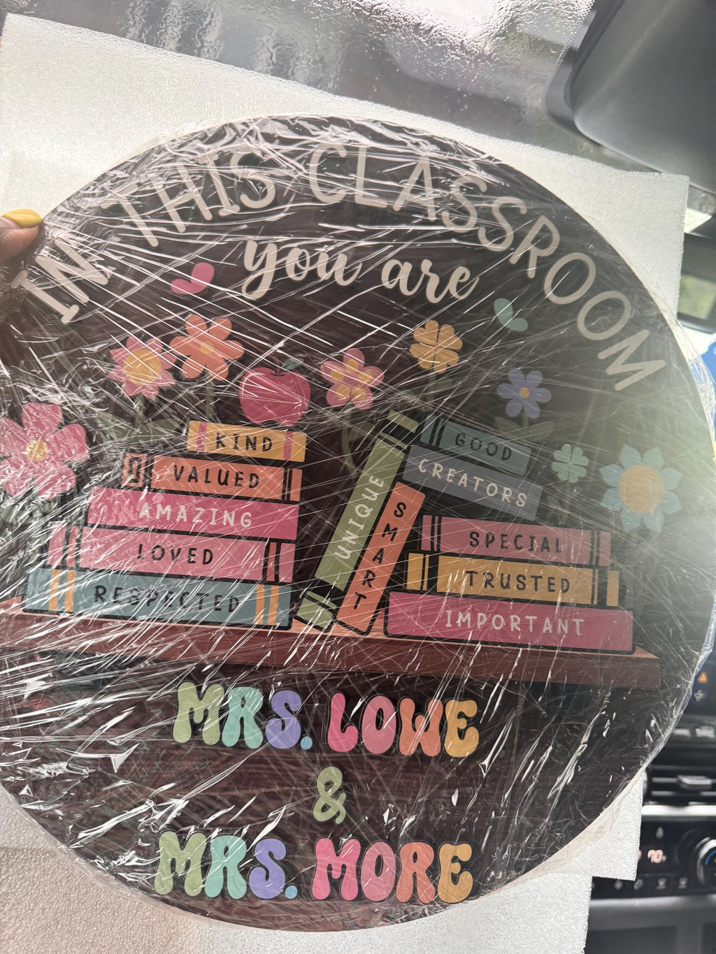 Custom Teacher 3D Door Hanger, In this Classroom You Are, Cute Teacher Door Sign, Back to School Gift, Custom Teacher Name, Classroom Decor