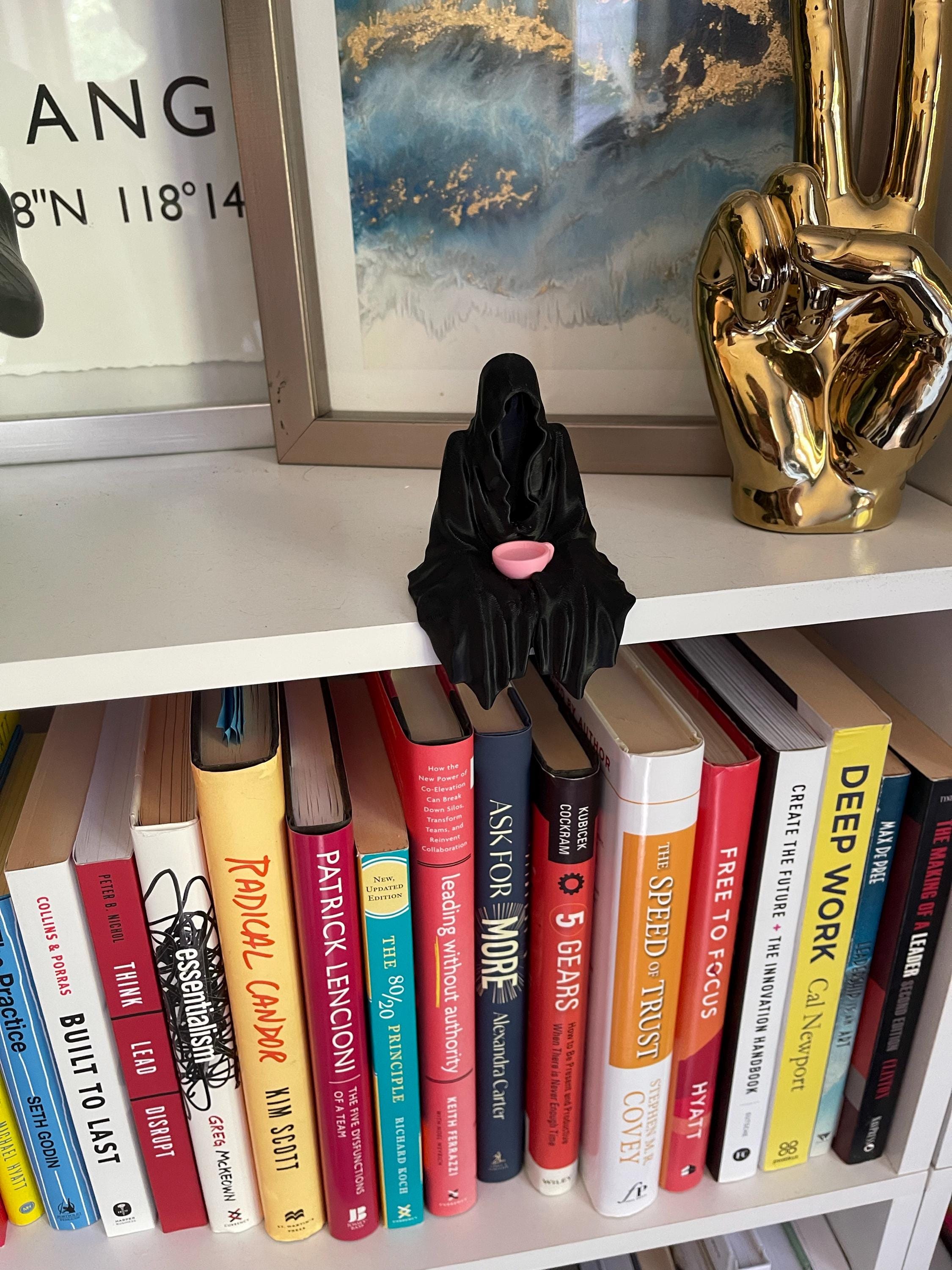 ACOTAR Suriel Bookshelf Accessory | Velaris Ghost Fantasy | Suriel Tea Court of Thorns