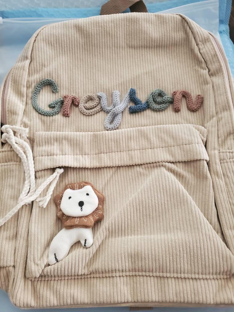 Custom Kids Backpack With Name | School Bag | Toddler Book Bag | School Bag for Kids | Children's Backpack | Kids Backpack
