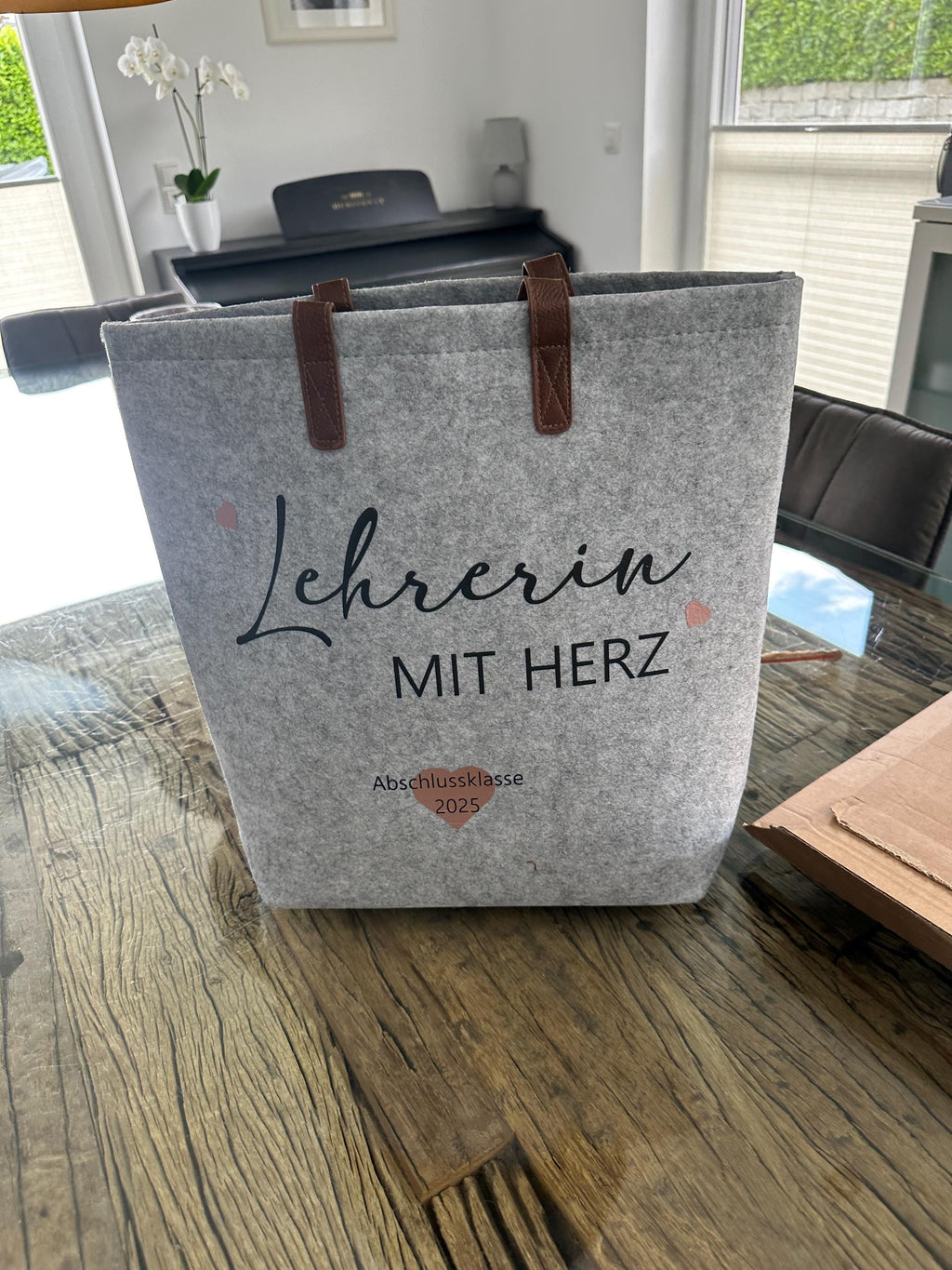 Farewell gift for a teacher, teacher with heart, gift ideas for teachers