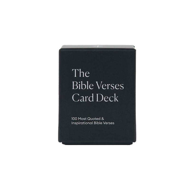 100 Bible Verse Cards | Scripture Cards | Inspirational Prayer Cards | Most Quoted Bible Verses Deck for Memorization & Bible Study