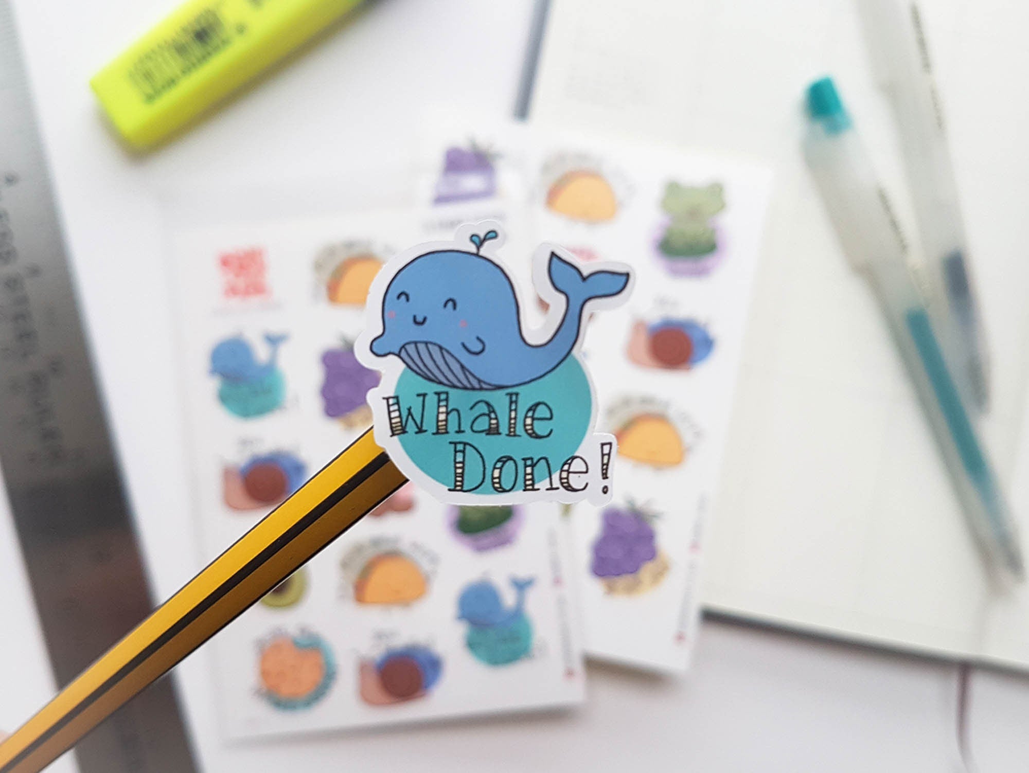 Teacher Reward Stickers No.1, Teacher Stickers, Student Reward Stickers (Pack of 26 Stickers)