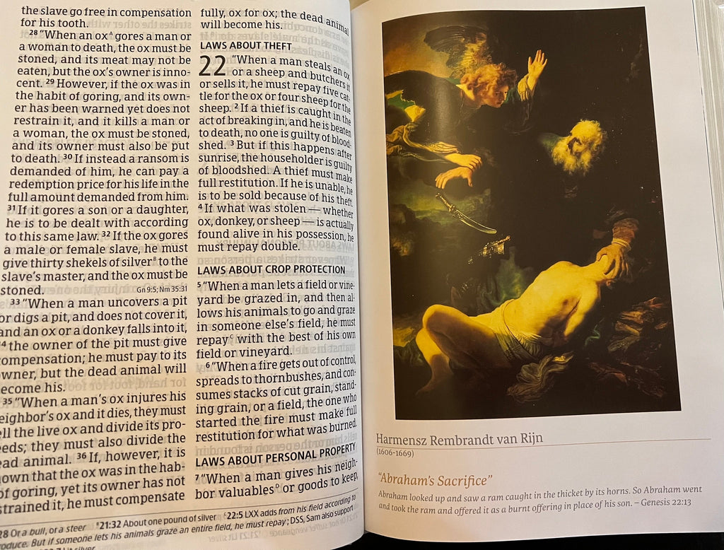 CSB Coffee Table Family Bible, White Bonded Leather Over Board with Corner Embellishments with Swarovski Crystals and Gold Cross