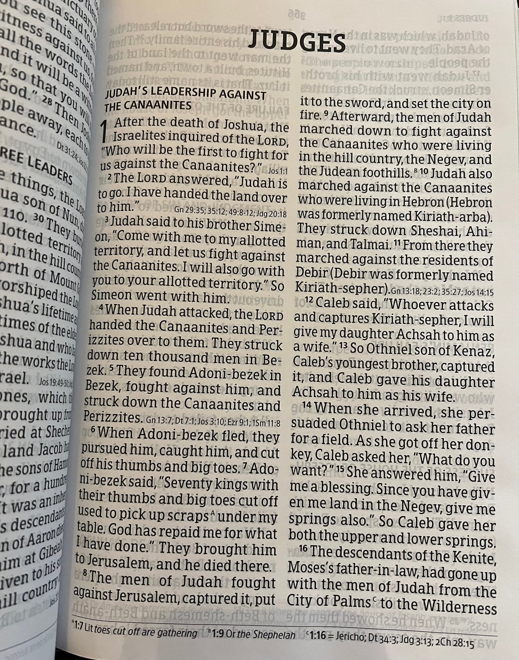 CSB Coffee Table Family Bible, White Bonded Leather Over Board with Corner Embellishments with Swarovski Crystals and Gold Cross