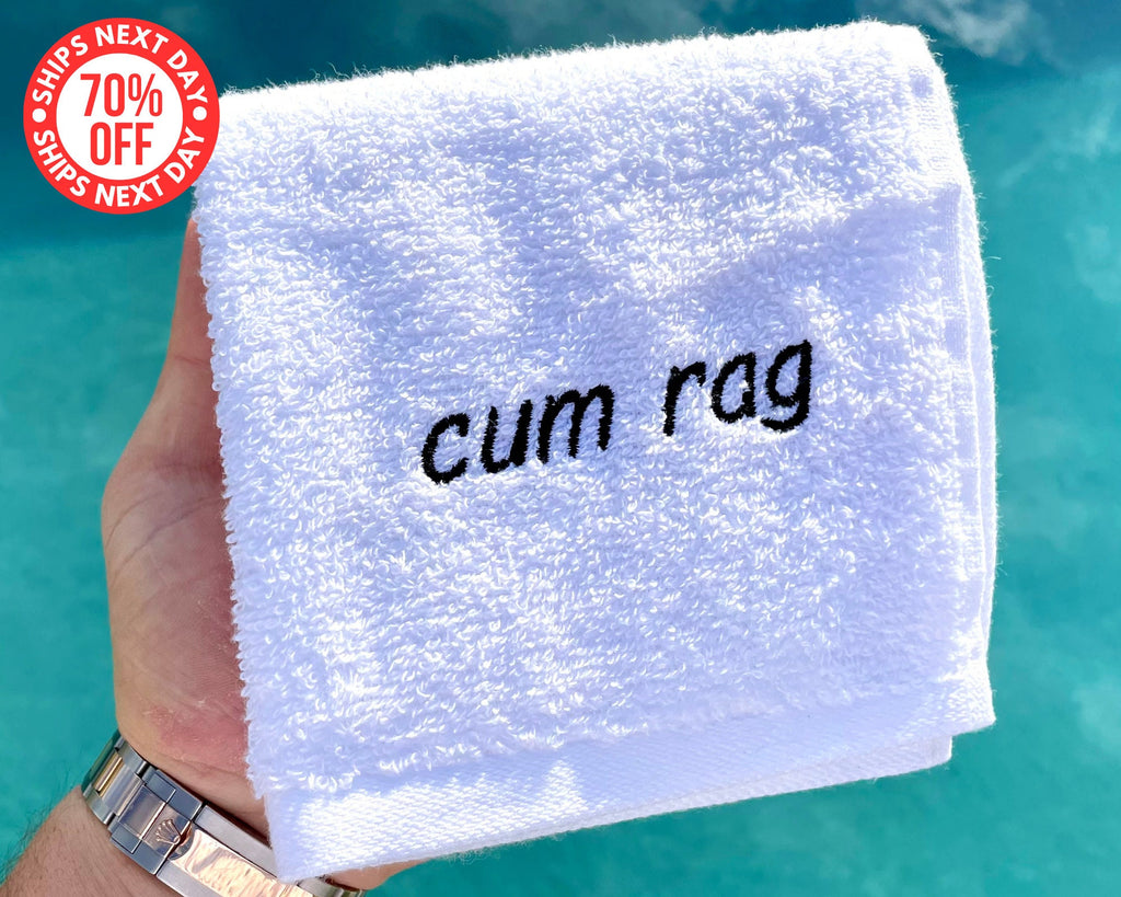 Cum Rag Towel Valentines Gifts for Boyfriend Valentines Day Gift for Husband Gift Funny Gifts for Men Funny Christmas Gift for Him Unique Gifts Under 10