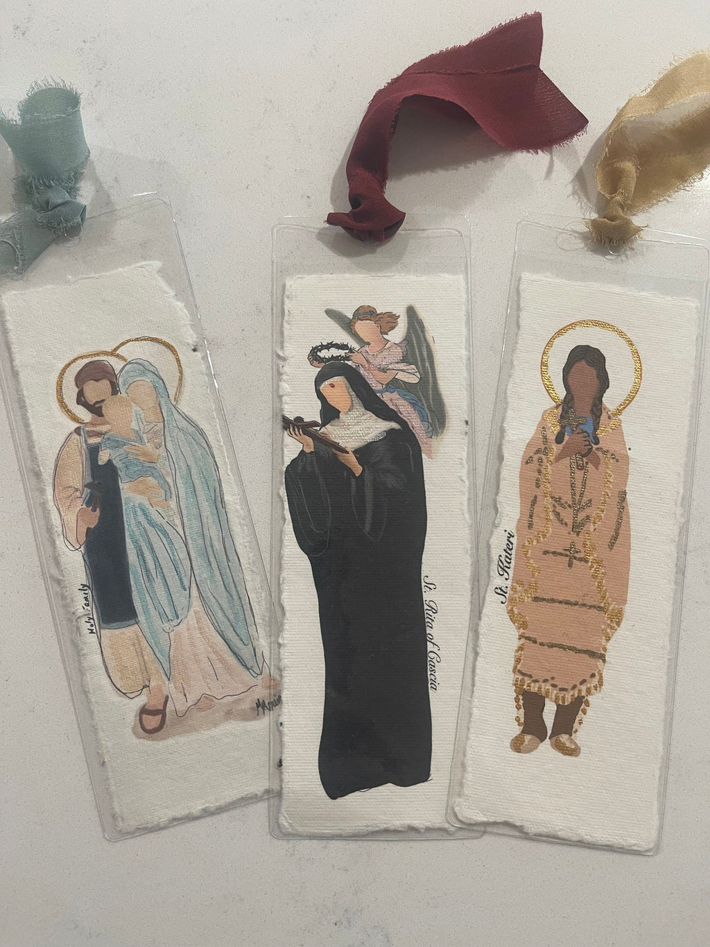 Watercolor Bookmarks