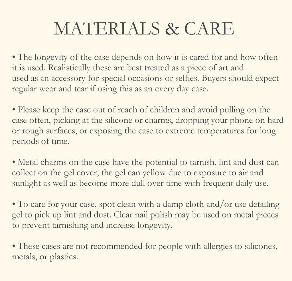 iPhone Phone Case Handmade Decoden Mexican Talavera Mosaic Vintage Jewelry Trinket Milagritos Stone Beige White Black Cover