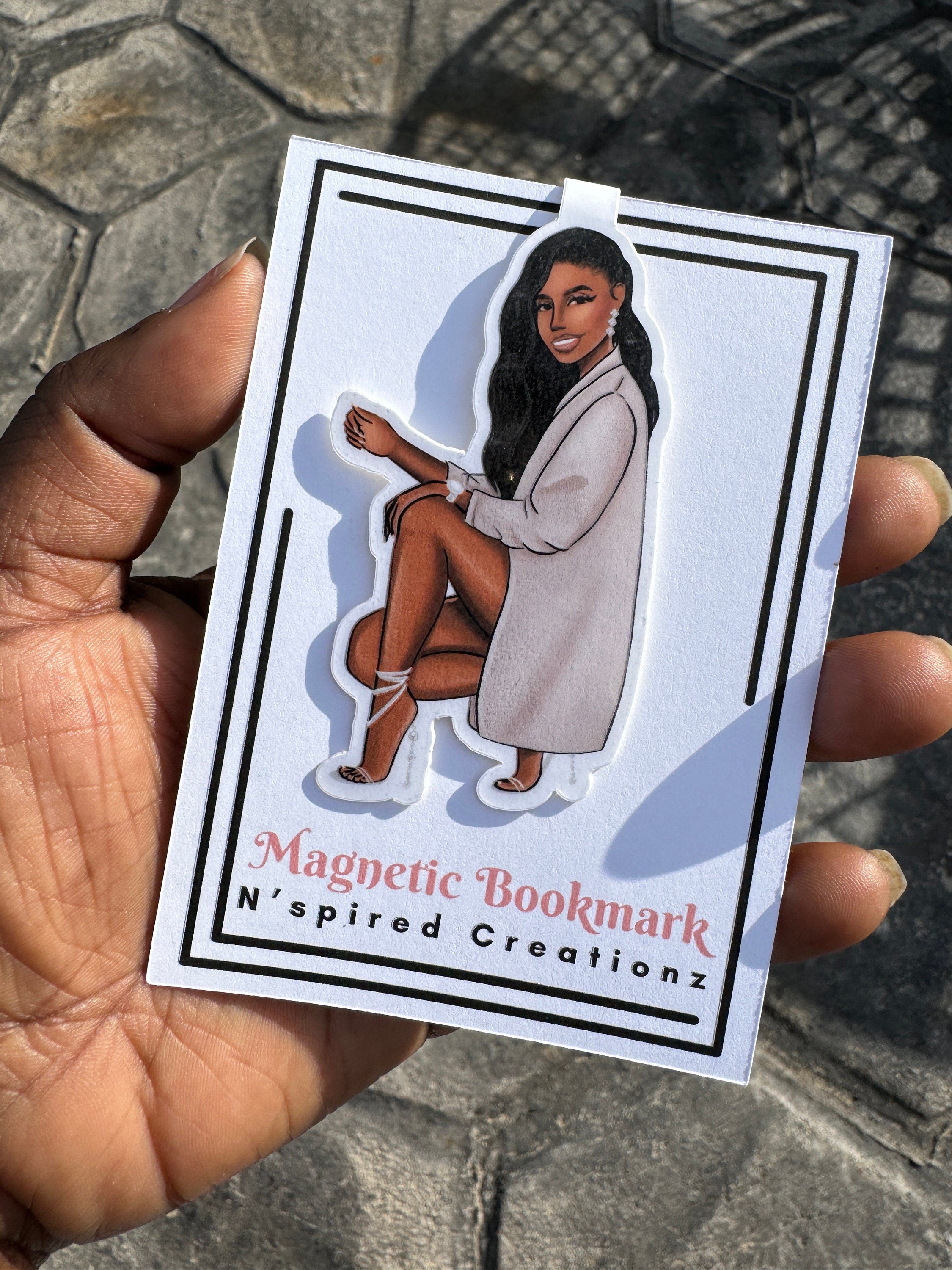 Magnetic Bookmarks for Women of Color | Black Women Who Love To Read | Black Girl Book Club | Book Accessory | Bookish Gift | Book Lover