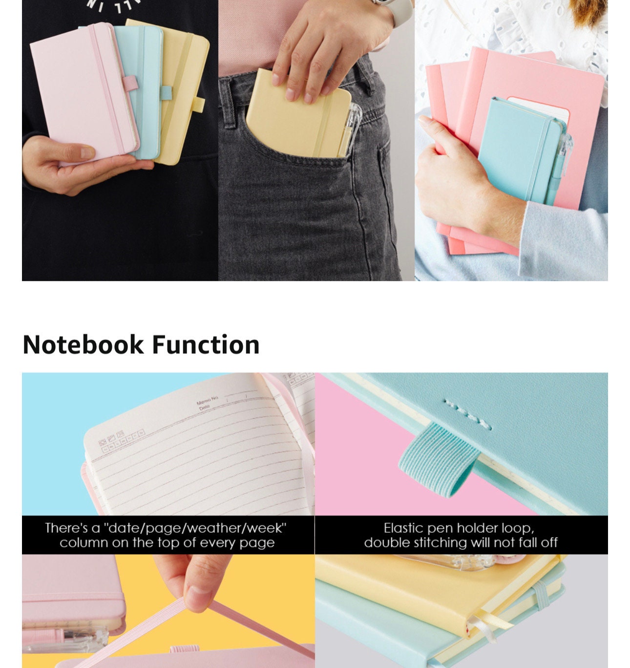 Custom/ Personalized mini Note book with Pen.  laser engraved US Navy. Laser Engraved Notebook customized.