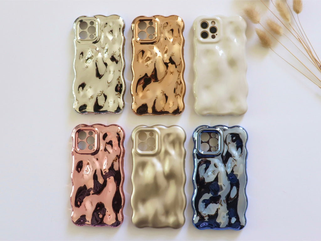 Wave Swirl Phone Case, 3d Phone Case | iPhone 15, iPhone 14, iPhone 13, iPhone 12, iPhone 11, Pro Max Mini Plus, Aesthetic Phone Case