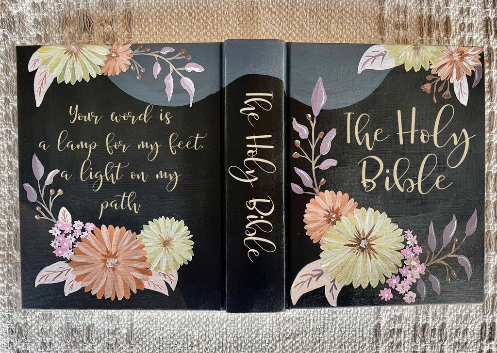 Custom Hand Painted Bibles, Love Shack Fancy, Confirmation Gift, Wedding Guestbook, Mother's Day Gift, She Reads Truth Bibles, Teen Bible