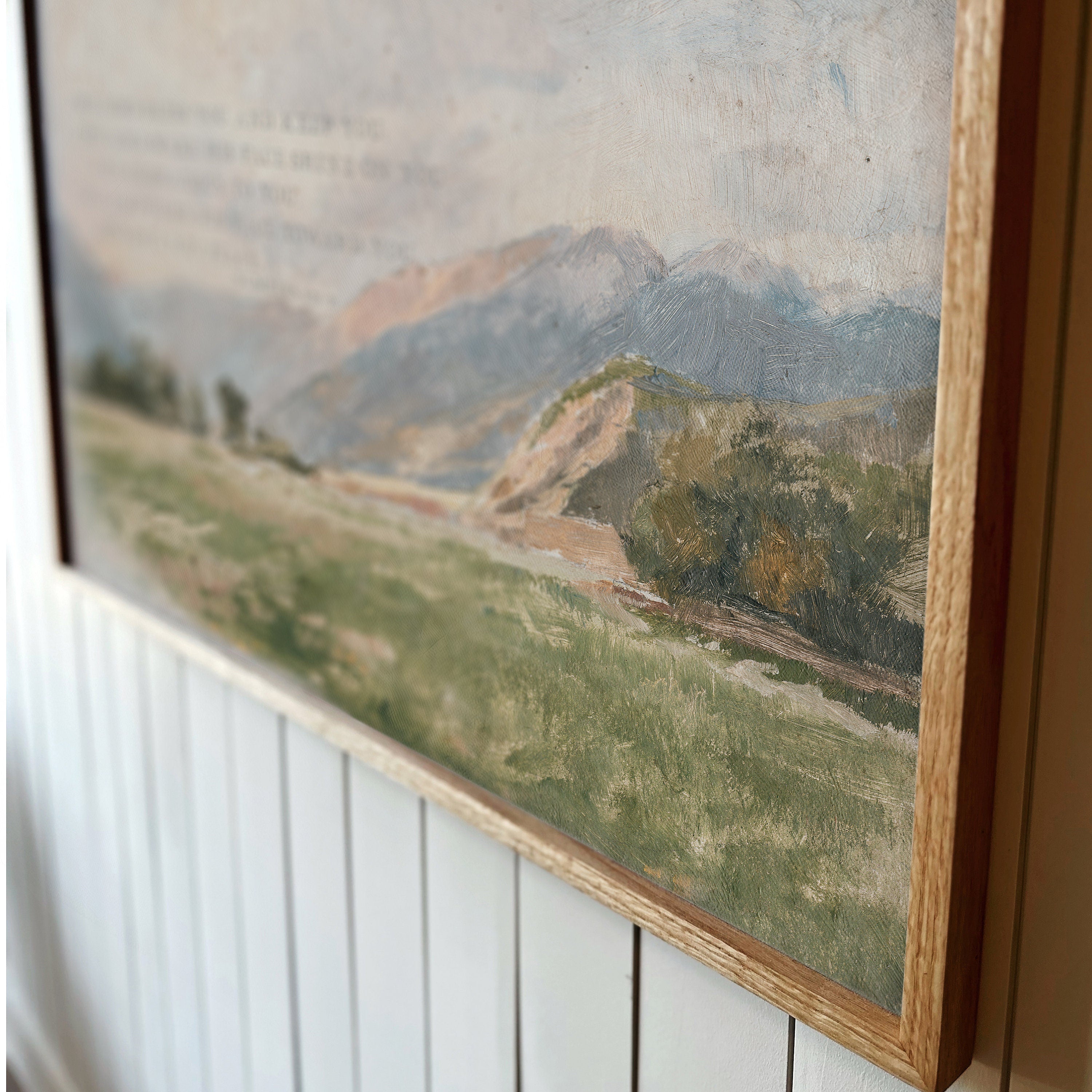 Christian Wall Art | Bible Verse Wall Art | May The Lord Bless You And Keep You | The Blessing Kari Jobe Canvas Wall Art Print  | F570