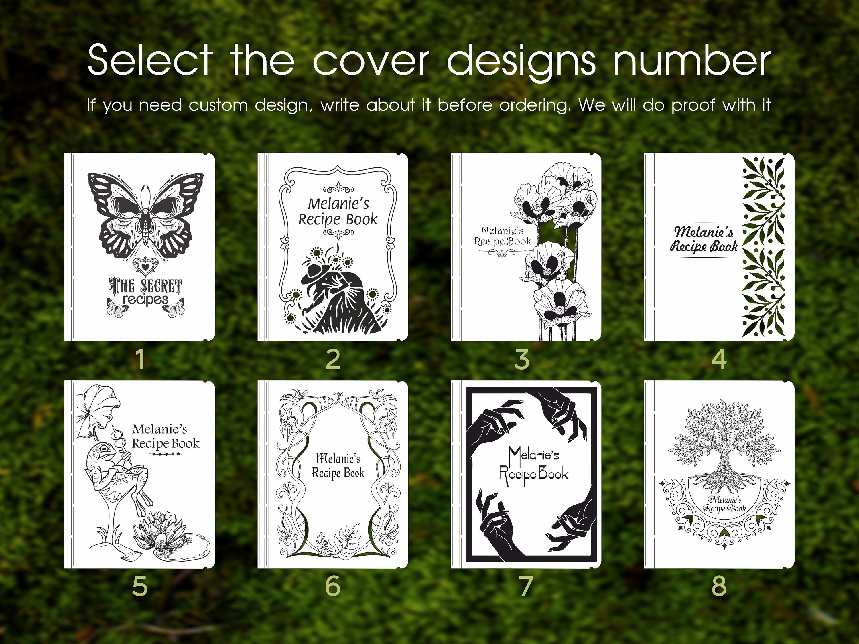 Personalized Wooden Recipe Book Binder Custom Journal Cookbook Notebook Fathers Day gift Daddy Gift Daughter Birthday Gift Gift Moms