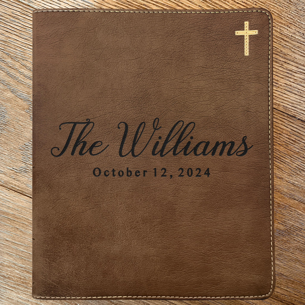 Personalized NIV Family Bible, Custom Engraved NIV Family Journaling Bible, Wedding Gifts, Christian Gifts, Family Bible for Wedding