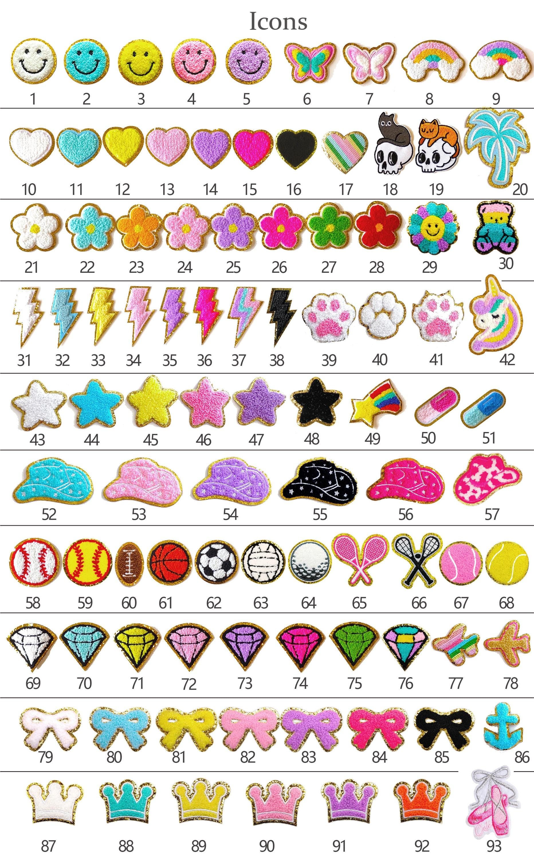 Sewn Patches Backpack Personalized Nylon Backpack with Patch Chenille Letter Custom School Bag Kids Back to School Lunch Box Bag Lunch Bag