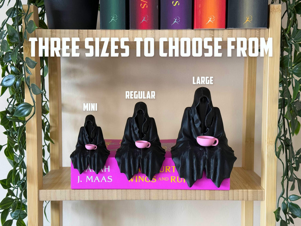 ACOTAR Suriel Bookshelf Accessory | Velaris Ghost Fantasy | Suriel Tea Court of Thorns