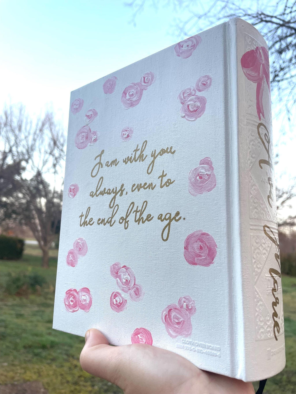 Custom Hand Painted Bibles, Love Shack Fancy, Confirmation Gift, Wedding Guestbook, Mother's Day Gift, She Reads Truth Bibles, Teen Bible