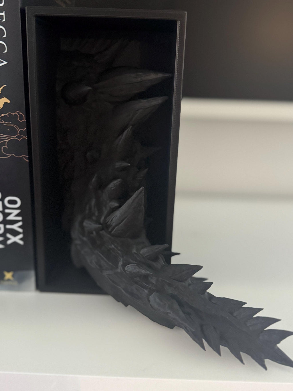 Tairn Dragon Book Nook 3d Printed Fantasy Bookshelf Bookish Fourth Wing Iron Flame Onyx Storm