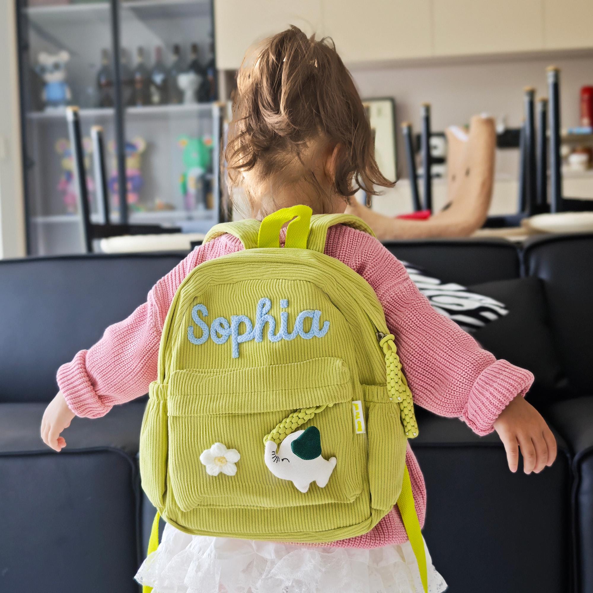 Personalized Toddler Backpack, Custom Toddler Bag, Kids Backpack With Name Preschool School Bag Children's Backpack With Name, Birthday Gift