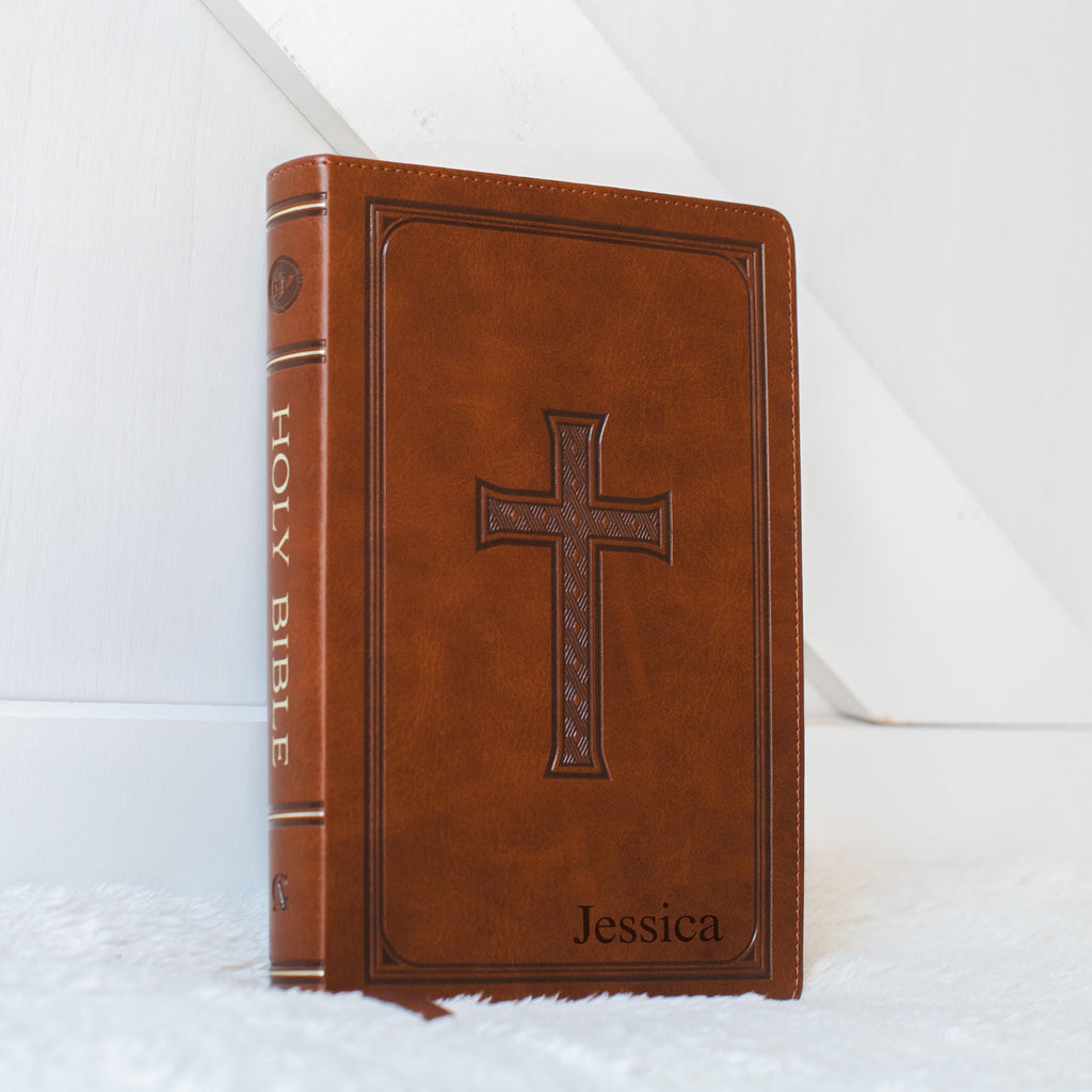 Custom Engraved Bible Personalized Christian Gift for Baptism Custom Name Engraved KJV Bible for Men Gift for Confirmation Bible Custom KJV