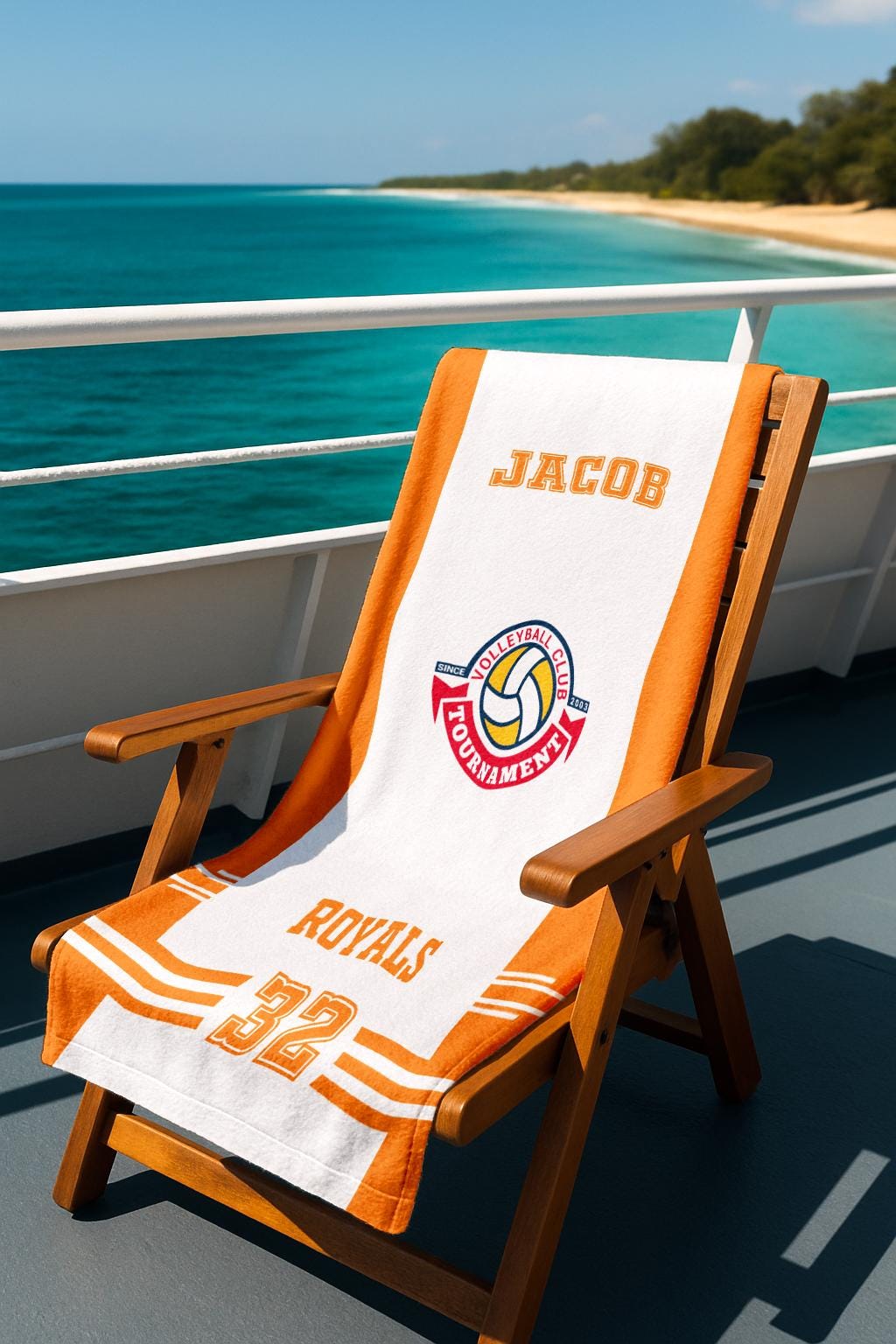 Personalized Baseball Beach Towel – Custom Softball Towel with Team Logo, Sports Towel for School Teams or Cooperstown Gifts,Bulk Order